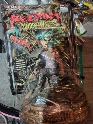 Rare ''REDMAN Muddy Waters STATUE DIORAMA