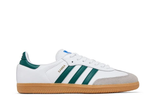 adidas Samba OG White Collegiate Green Gum IE3437 Available Now