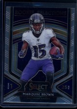 2019 Panini Select Rookie Selections #6 MARQUISE HOLLYWOOD BROWN Ravens Chiefs