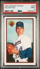 1989 Bowman Tiffany #225 Nolan Ryan PSA 9 MINT Texas Rangers