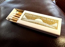 Windows On The World Restaurant, New York City, Full Matchbox, WTC 9-11