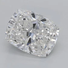 3.01 CT Cert. GIA Cushion Cut Natural Mined Diamond Loose E color VS2 clarity