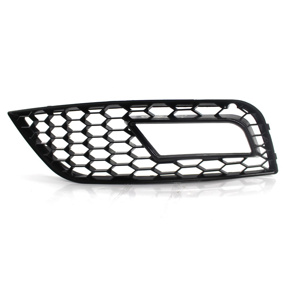 For 2013-16 Audi A4 B8.5 Honeycomb RS4 Style Front Grill Fog Light Grille Covers