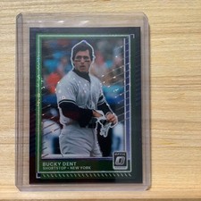 2025 Donruss Optic Black Circles Disco #14 Bucky Dent Yankees A-41