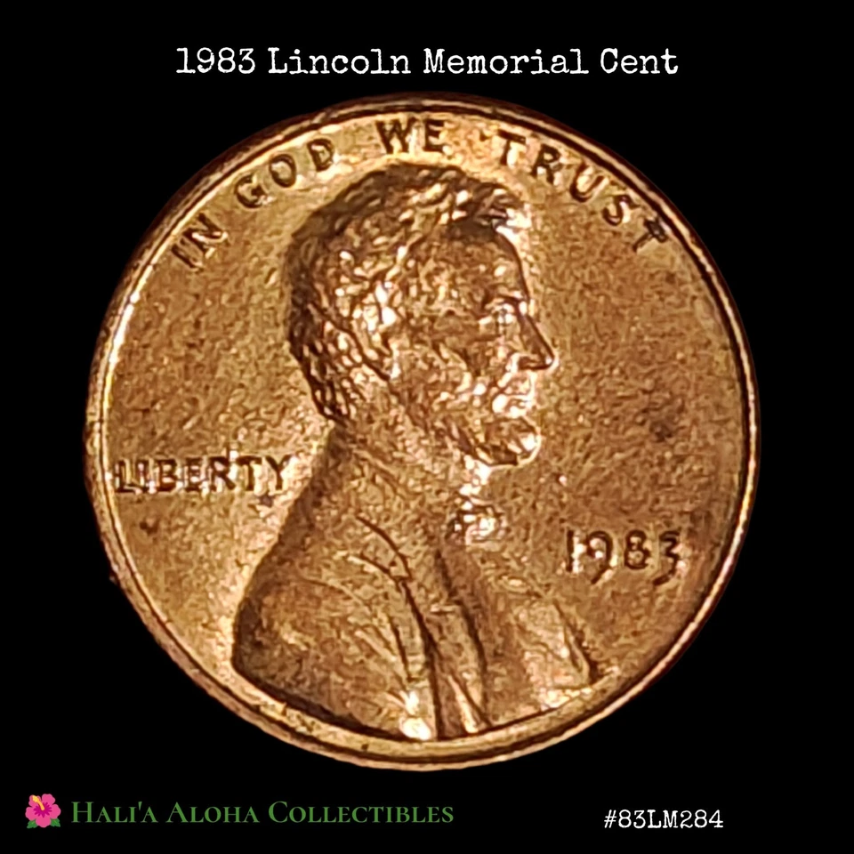 💠🪙💠AU 1983 Doubled Die Reverse (DDR) Lincoln Cent - Image 3 of 4