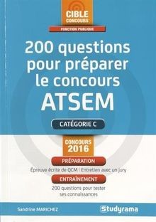200 questions pour préparer le concours ATSEM von Marich... | Buch | Zustand gut