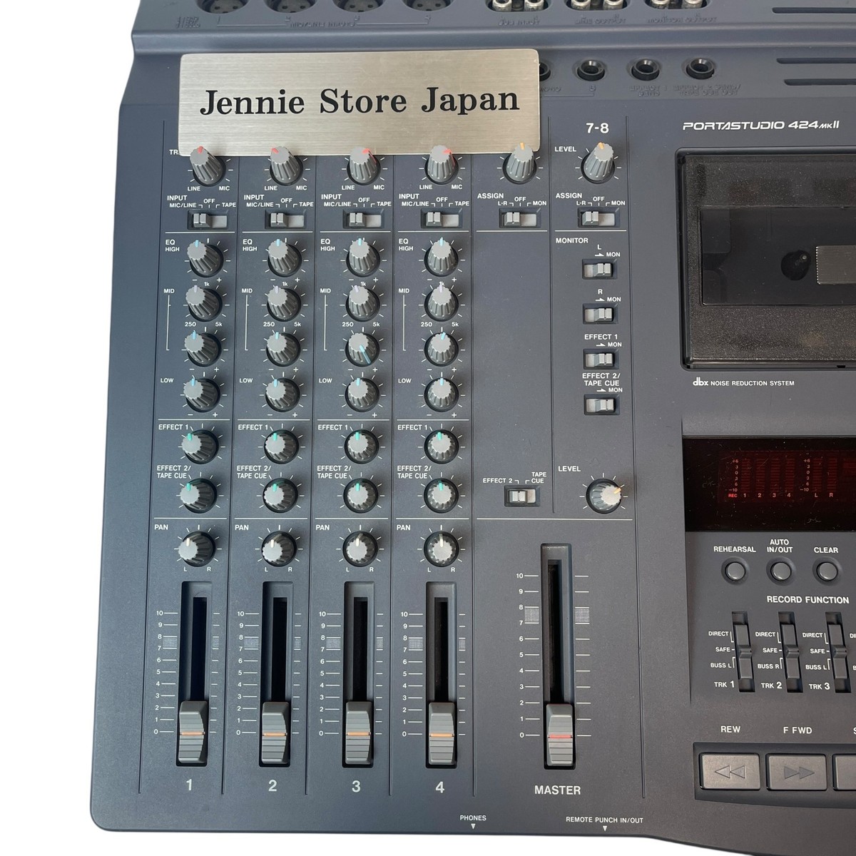 Tascam Portastudio 424MKII 4-Track Cassette Mixer Recorder