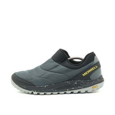 Merrell Herren Thermo Moc Schuhe schwarz/grau Synthetik Sohle Slipper EU 43,5