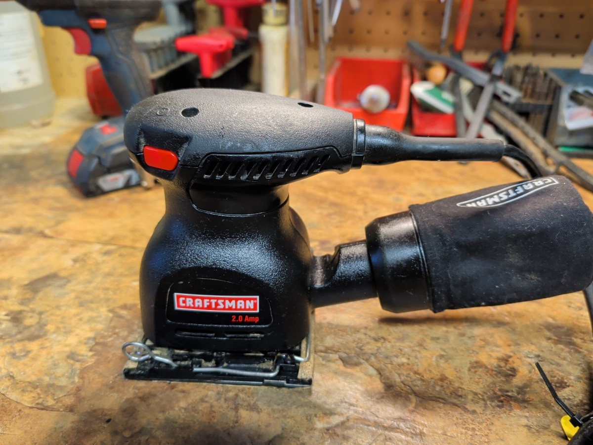 Craftsman 2.0A 120V 1/4 Sheet Sander Model 315.111770 | eBay