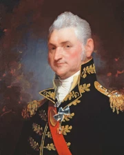 Major General HENRY DEARBORN Glossy 8x10 Photo Oil Painting Print War Poster