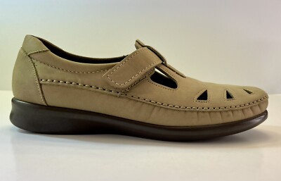 SAS Women's Shoes Taupe SAS Roamer Slip-On Loafer Size 9