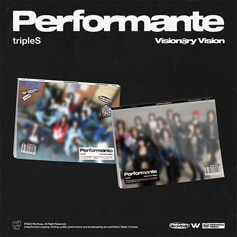 TRIPLES VISIONARY VISION PERFORMANTE Full Album CD+Book+Card+Photo