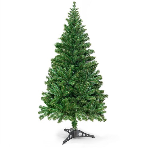 Green Christmas Tree Artificial Xmas Decor Tree Pine W/ Metal & Plastic Stand - Picture 16 of 57