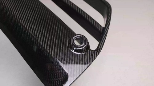 PARA BMW M3 G80 M4 G82 G83 2021-2024 REAL NARIZ FIBRA CARBONO PARRILLA ESTILO ST - Imagen 11 de 16