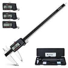 Kynup Micrometer Caliper Tool, 12Inch Digital Caliper, Vernier Caliper with S...