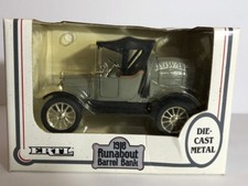 ERTL Agway 1918 Ford Runabout 1/25 Scale Barrel Truck Bank Die Cast Metal