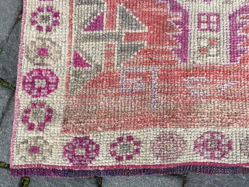 Runner Rug Stair Rug Antique Runner Turkish rug Vintage Rug Traditional Rug Deco - Picture 10 of 10