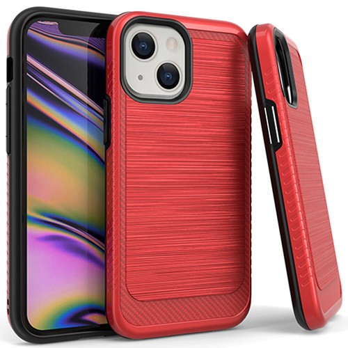 for iPhone 13 6.1" Case Metallic Carbon Texture Slim Protector Cover+Prytool - Picture 8 of 21