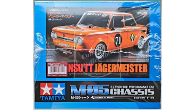 Tamiya 1/10 NSU TT Jägermeister Kit M-05 Chassis FWD w/ Motor