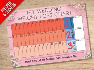 Weight Loss Chart Ebay