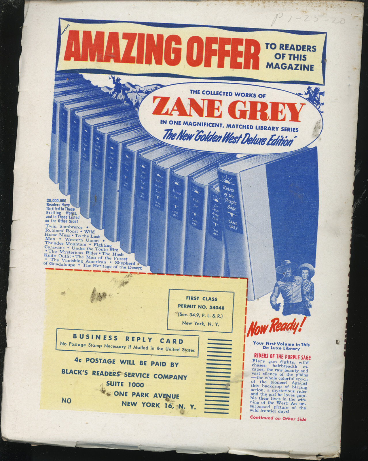 FAMOUS FANTASTIC MYSTERIES April 1952 THE DEATH MAKER Austin SmallL