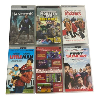 Sony PSP Movie Video Game Lot Titles Video Games see photos