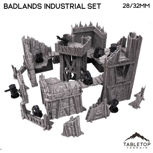 Badlands Ork Industrial Terrain Set - Wargaming Ork Terrain - Picture 8 of 10