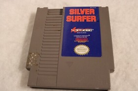 1990 Silver Surfer Nintendo NES Authentic Cartridge w/ Sleeve TESTED