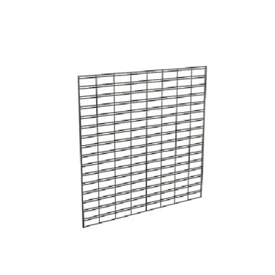 Econoco P3STG44B Black Slatgrid Panels (Pack of 3)