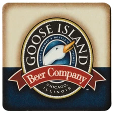 Goose Island Beer Co   Beer Coaster Chicago IL