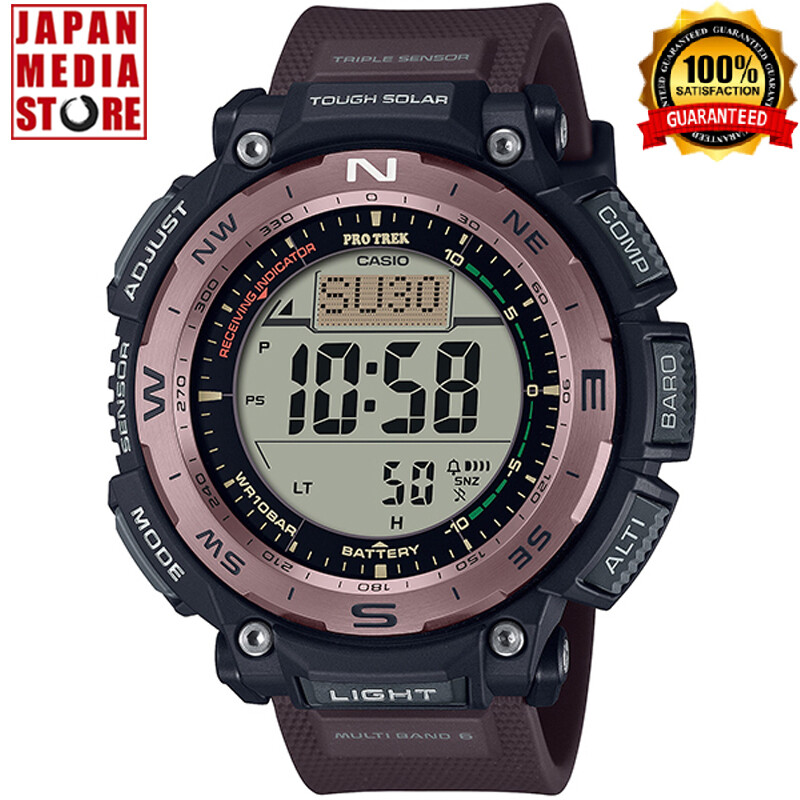 CASIO PRO TREK PRW-3400Y-5JF Climber Line Dual-Layer LCD Digital 