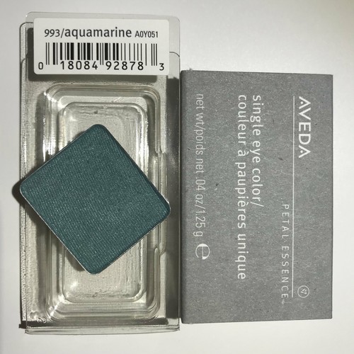 AVEDA eye color shadow AQUAMARINE 993 shimmery green aqua - Picture 3 of 3