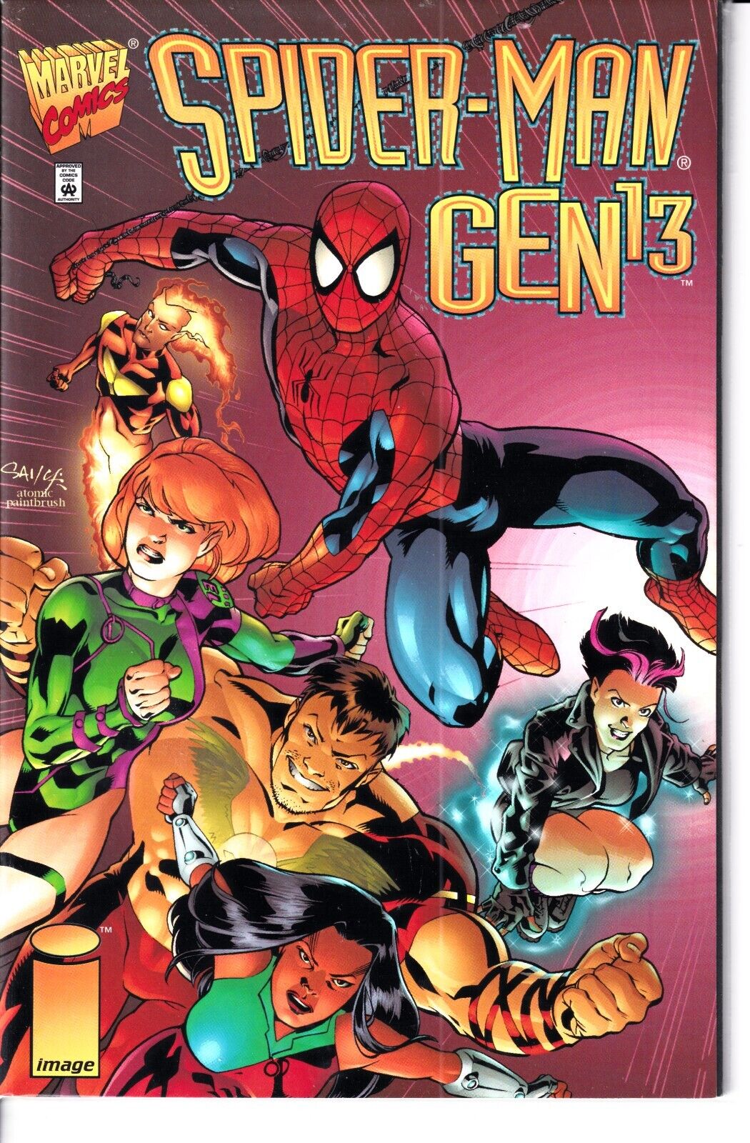 Spider-Man Gen13 Marvel Comics