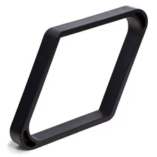 OKKO Billiard Table Heavy-Duty Plastic 9 Ball Diamond Rack for 2 ¼" Pool Balls