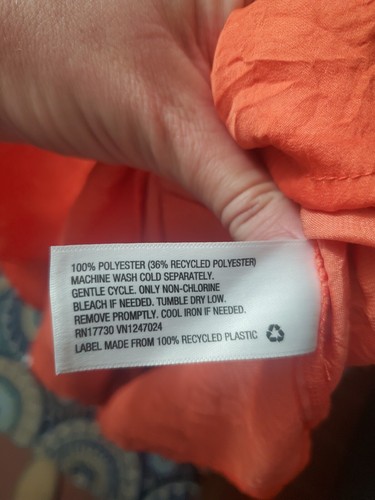 Nuevo con etiquetas Future Collective Naranja Maxi Vestido (3X) Talla Grande - Imagen 9 de 9