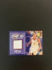 2008 Rittenhouse WNBA Champions Jersey Relic #/444 Kelly Miller 2 Color