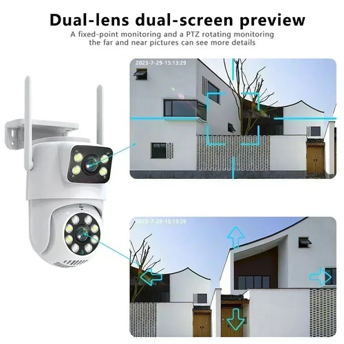 Tuya 4K 8MP Smart WIFI Camera Ai Human Auto Tracking Outdoor PIR Human Detection - Picture 3 of 25