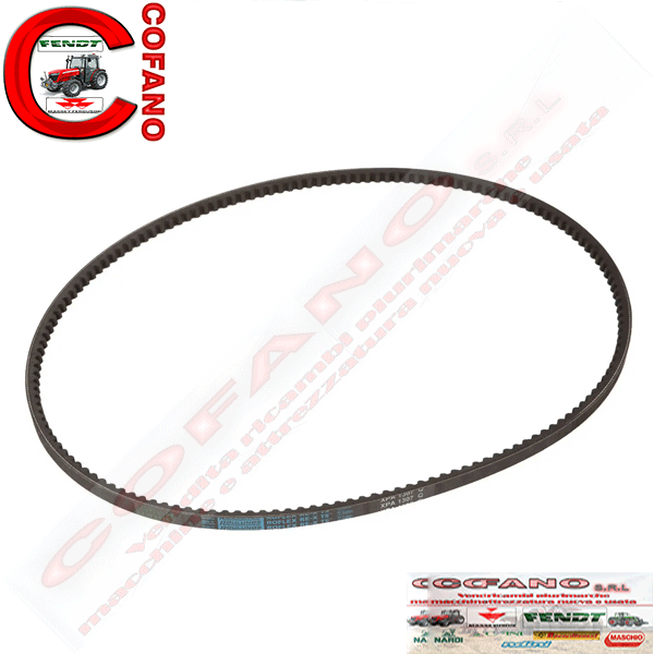 Cinghia trapezoidale Agco alternatore XPA 1307 MF 3600