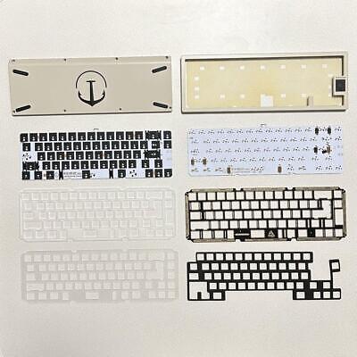 Gray Think 6.5 V2 Keyboard PCB Hot-Swap FR4/POM/PC Plates Gray Think 6.5 V2 Keyboard PCB Hot-Swap FR4/POM/PC Plates