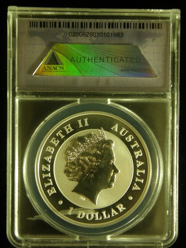 2013 - P Australia 1 oz Silver Koala ANACS MS70 DCAM - Picture 5 of 8