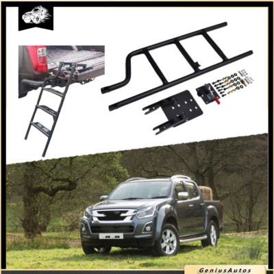 Fits For Isuzu D-MAX 2021-2024 Pickup Truck Tailgate Ladder Foot Step