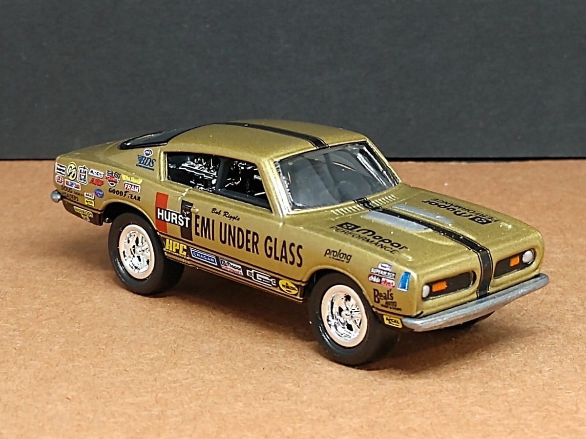 Hurst Hemi Under Glass Barracuda 1/64 Scale Limited Edition NHRA
