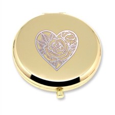 Ladies Personal Travel Pocket To Side Make Up Mirror Three Different Colors  