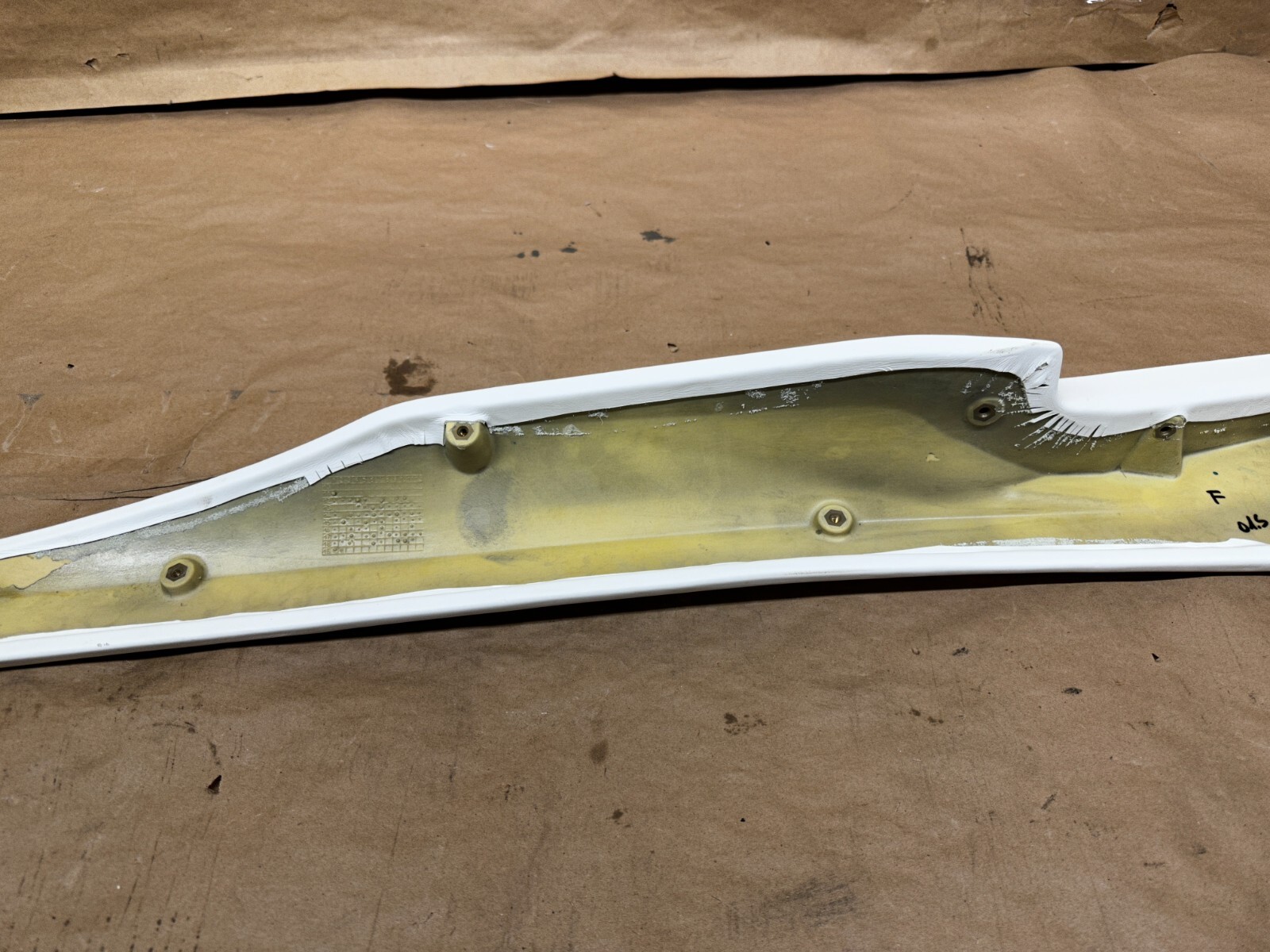 Genuine Lamborghini Interior Trim OEM White