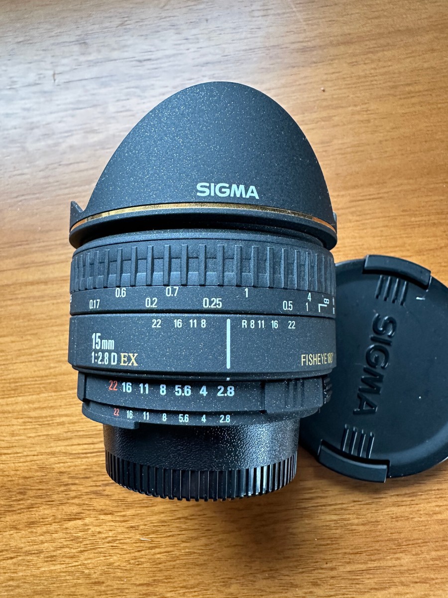 【中古】 SIGMA 15mm F2.8 EX DG FISHEYE NIKON レンタル - SIGMA(シグマ)15mm F2.8 EX DG DIAGONAL FISHEYE