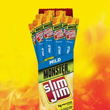 Monster Mild Meat Stick, 1.94 Oz. (Pack of 18)