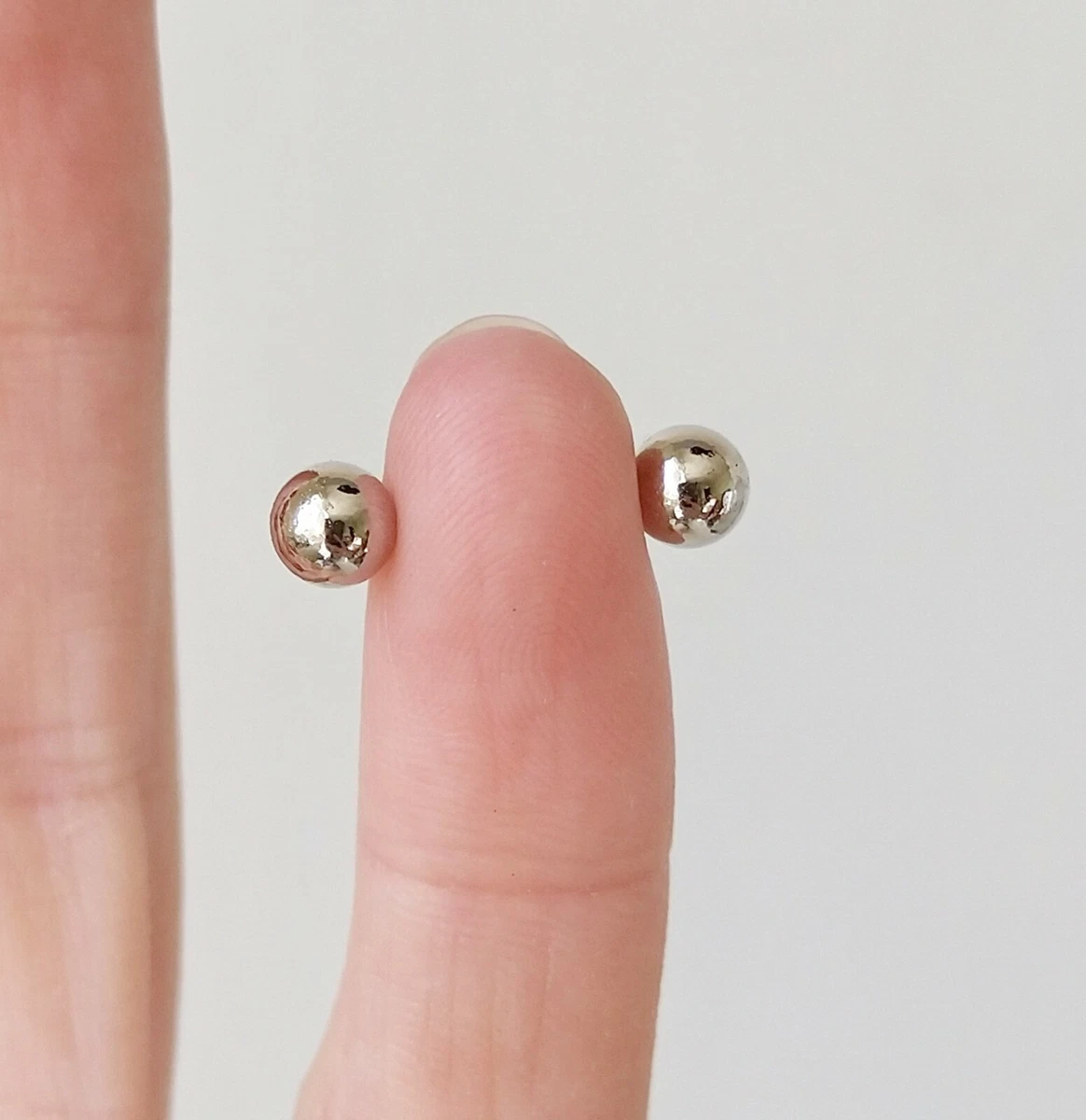 Small hotsell nipple barbells
