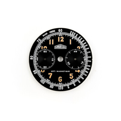 ANGELUS - 7733 VALJOUX - CHRONO - ZIFFERBLATT - NOS - NEW OLD STOCK - DIAL