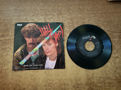 1980S MINT-EXC Hall & Oates Method Of Modern Love/BANK ON YOUR LOVE 13970 45