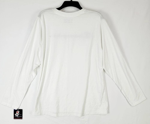 Champion Women Plus Size Long-Sleeve Logo T-Shirt - Picture 4 of 7